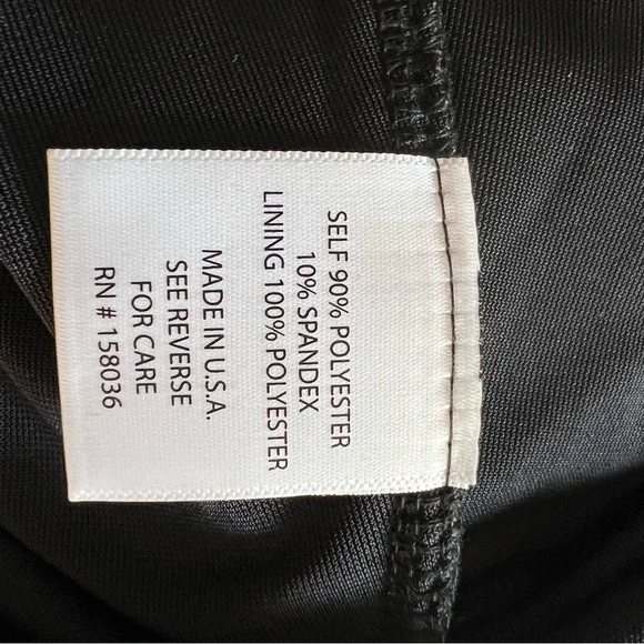 Birdy grey Ash velvet dress Ladies size small Black classic stretch gown - Picture 9 of 9